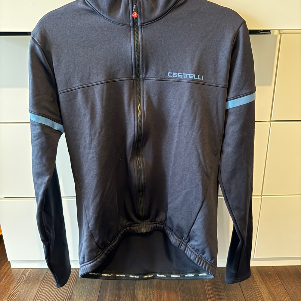 Castelli dark blue Cycling Jacket